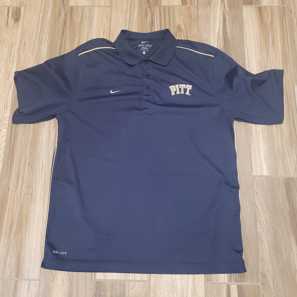 Nike Dri-Fit Pitt Panthers Golf Shirt